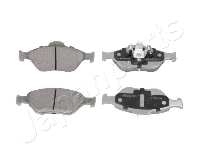 JAPANPARTS PA-302AF Brake pad set Front Axle, with piston clip, without accessories