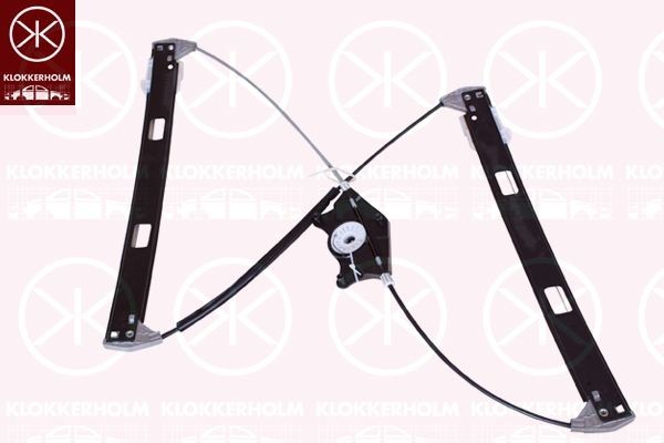 KLOKKERHOLM Left Front, Operating Mode: Electric, without electric motor Window mechanism 00291801 buy