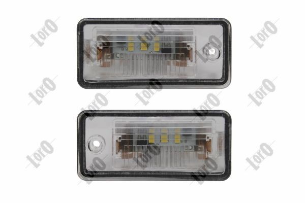 ABAKUS 003-07-901LED Number plate light AUDI A8 2002 in original quality