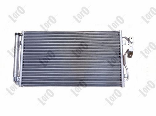ABAKUS 004-016-0024 Air conditioning condenser with dryer, Aluminium, 640mm