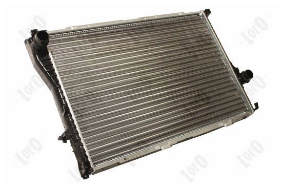 ABAKUS 004-017-0006 Engine radiator Aluminium, 652 x 435 x 34 mm