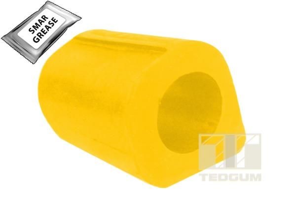 TEDGUM 00419108 Anti roll bar bush inner, Front Axle, PU (Polyurethane), 35 mm, with grease cap