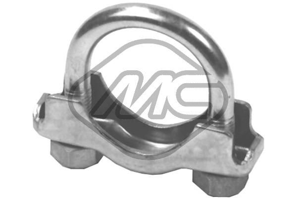 Exhaust silencer clamp Metalcaucho - 00598