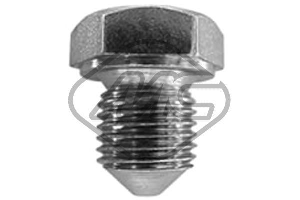 Original Metalcaucho Oil sump plug 00674 for VW GOLF