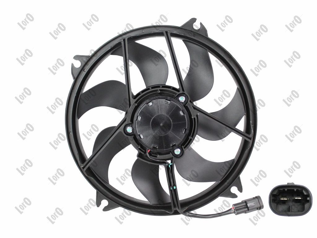 ABAKUS 009-014-0011 Radiator cooling fan Ø: 385 mm, 168W, without radiator fan shroud