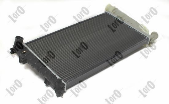 ABAKUS Aluminium, for vehicles without air conditioning, 610 x 360 x 34 mm, Manual Transmission Radiator 009-017-0027 buy