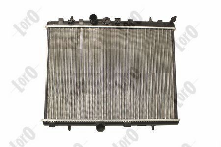 ABAKUS 009-017-0039 Engine radiator Aluminium, for vehicles with diesel engine, 380 x 544 x 23 mm