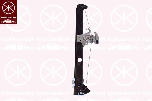 KLOKKERHOLM Right Rear, Operating Mode: Electric, without electric motor Window mechanism 00951902 buy