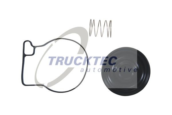 TRUCKTEC AUTOMOTIVE 01.10.237 Dichtungssatz, Steuergehäuse für MERCEDES-BENZ ACTROS MP2 / MP3 LKW in Original Qualität