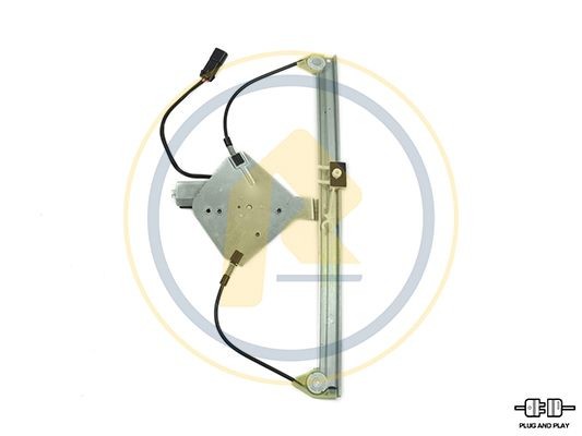 AC Rolcar 01.1350 Window regulator Right Front, Operating Mode: Electric, with electric motor