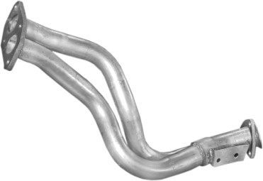 POLMO 01.148 Exhaust Pipe Front, Twin Tailpipe