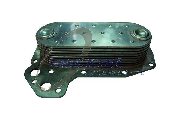 TRUCKTEC AUTOMOTIVE 01.18.091 Ölkühler für MERCEDES-BENZ AXOR 2 LKW in Original Qualität