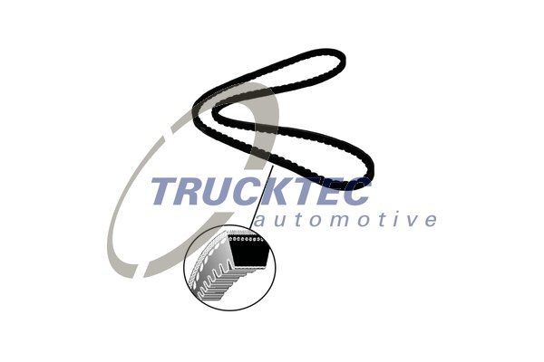 TRUCKTEC AUTOMOTIVE 01.19.183 Keilriemen für MERCEDES-BENZ UNIMOG LKW in Original Qualität