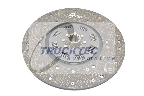 TRUCKTEC AUTOMOTIVE 01.23.118 Kupplungsscheibe für MERCEDES-BENZ MK LKW in Original Qualität