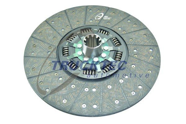 Great value for money - TRUCKTEC AUTOMOTIVE Clutch Disc 01.23.122
