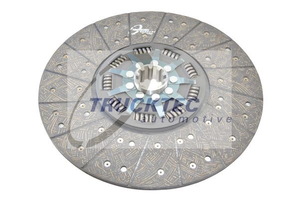 TRUCKTEC AUTOMOTIVE 01.23.124 Kupplungsscheibe für MERCEDES-BENZ NG LKW in Original Qualität