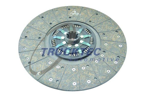 Great value for money - TRUCKTEC AUTOMOTIVE Clutch Disc 01.23.129