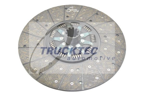 TRUCKTEC AUTOMOTIVE 01.23.134 Kupplungsscheibe für DAF F 2100 LKW in Original Qualität