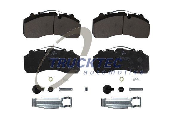 TRUCKTEC AUTOMOTIVE 01.35.211 Bremsbeläge für MERCEDES-BENZ AXOR 2 LKW in Original Qualität