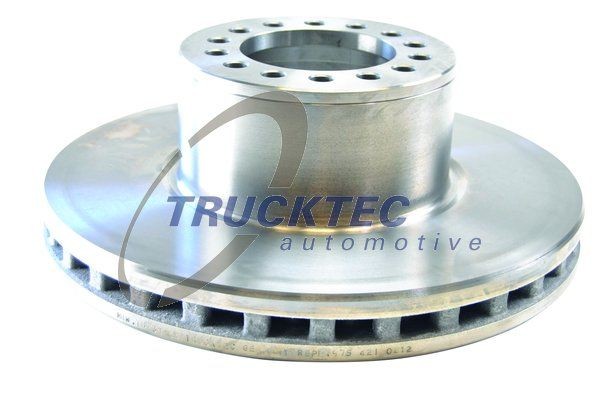 TRUCKTEC AUTOMOTIVE Front Axle, 377x45mm, 14x138, internally vented Ø: 377mm, Num. of holes: 14, Brake Disc Thickness: 45mm Brake rotor 01.35.236 buy