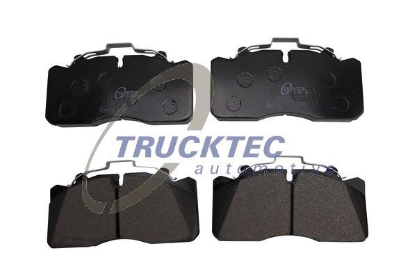 TRUCKTEC AUTOMOTIVE 01.35.253 Brake pad set Rear Axle, prepared for wear indicator