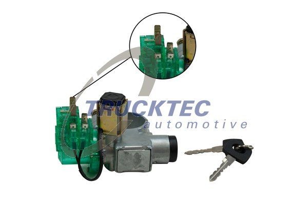 Original TRUCKTEC AUTOMOTIVE Starter ignition switch 01.37.162 for MERCEDES-BENZ 190