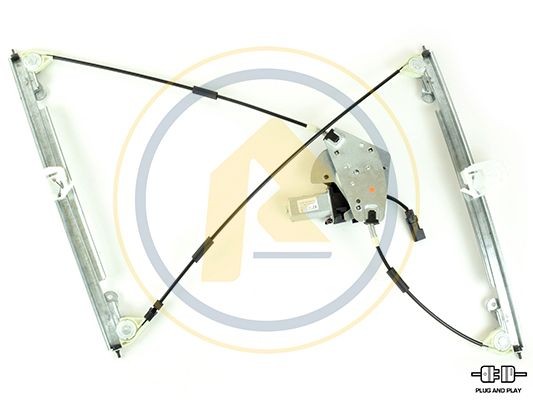 AC Rolcar 01.4031 Window regulator Left Front, Operating Mode: Electric, with electric motor
