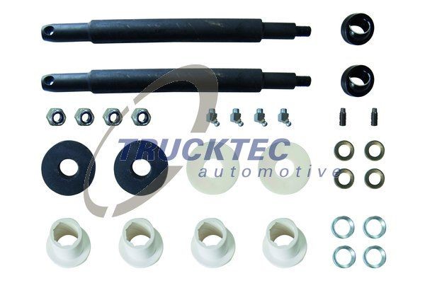 TRUCKTEC AUTOMOTIVE 01.43.418 Reparatursatz, Fahrerhauslagerung für MERCEDES-BENZ SK LKW in Original Qualität