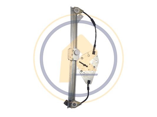 AC Rolcar 01.4348 Window regulator Right Rear, Operating Mode: Electric, without electric motor