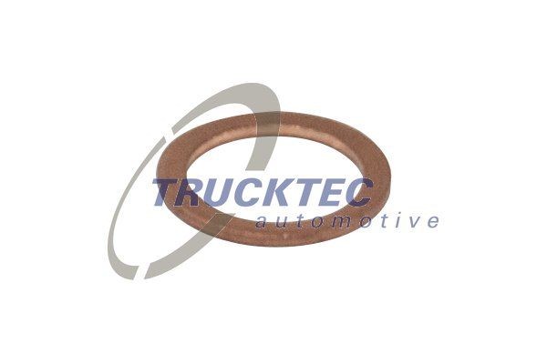 TRUCKTEC AUTOMOTIVE 01.67.015 Seal Ring 14 x 1,5 mm, A Shape, Copper