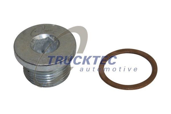 Great value for money - TRUCKTEC AUTOMOTIVE Sealing Plug, oil sump 01.67.552