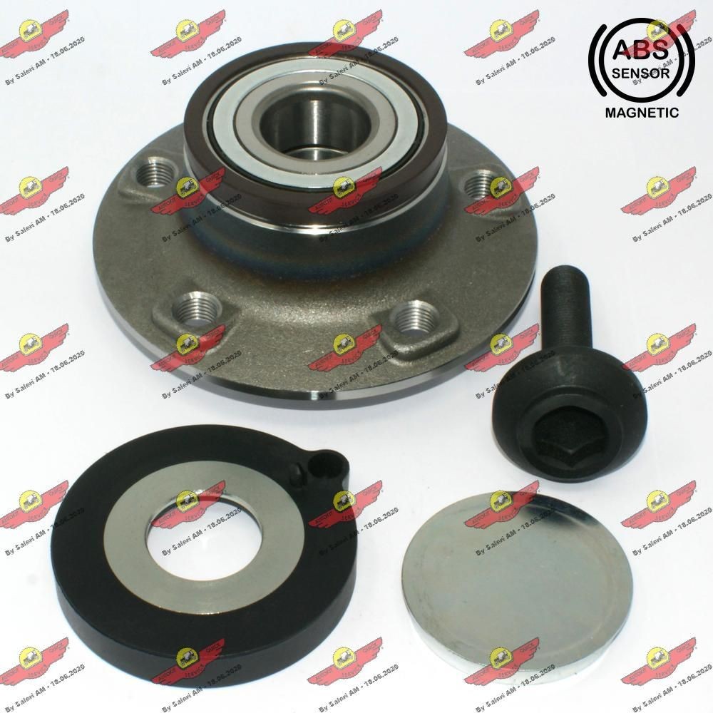 ASB2357 AUTOKIT 01.97762 Wheel bearing kit 8W0598611A