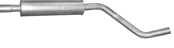 Audi A6 Middle silencer 8550333 POLMO 01.98 online buy