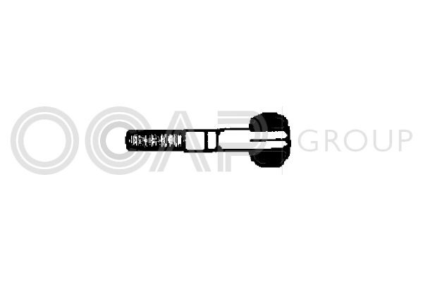 OCAP M 14x1,5 mm, Front Axle Right, inner Thread Type: with left-hand thread Tie rod end 0100872 buy