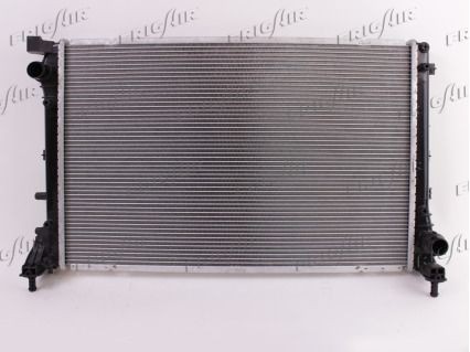 FRIGAIR 0104.3176 Engine radiator Aluminium, 620 x 395 x 26 mm, Brazed cooling fins
