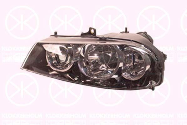 KLOKKERHOLM Left, H7/H1, with motor for headlamp levelling Vehicle Equipment: for vehicles with headlight levelling Front lights 01070123A1 buy