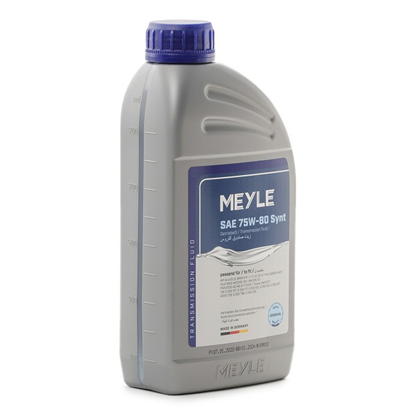 MEYLE 014 019 3300 Transmission oil 75W-80, Capacity: 1l, Synthetic, ORIGINAL Quality