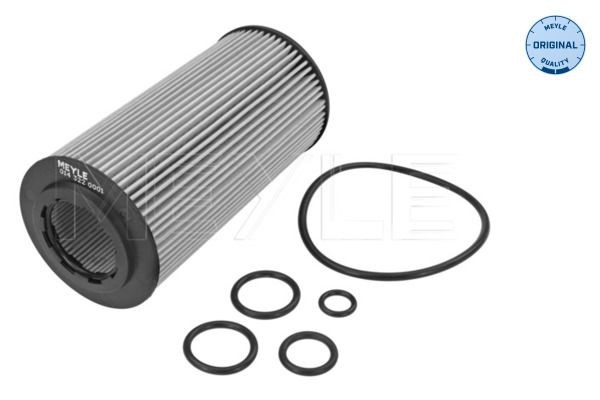 MEYLE 014 322 0001 Oil filter ORIGINAL Quality, with seal, Filter Insert