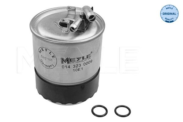 MEYLE 014 323 0009 Fuel filter with connection for water sensor, ORIGINAL Quality