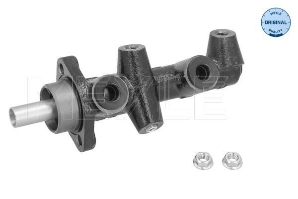 MEYLE 014 532 0004 Brake master cylinder Number of connectors: 3, Ø: 23,81/19,05 mm, ORIGINAL Quality, Grey Cast Iron, M10x1