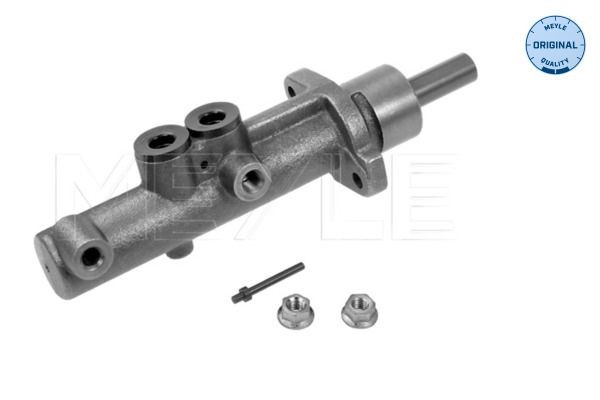 MEYLE 014 532 0007 Brake master cylinder Number of connectors: 2, Ø: 25,4 mm, ORIGINAL Quality, Grey Cast Iron, M10x1