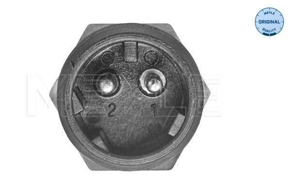 MEYLE 0148000086 Radiator temperature sensor ORIGINAL Quality, black, with seal ring