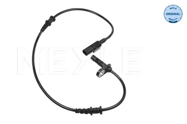 014 899 0047 MEYLE Wheel speed sensor SAAB Front Axle, Front axle both sides, ORIGINAL Quality, Active sensor, 2-pin connector, 670mm