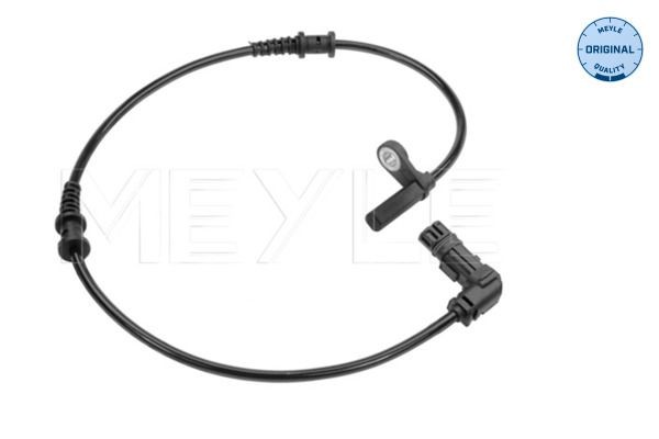 MEYLE 014 899 0054 ABS sensor Front Axle, Front axle both sides, ORIGINAL Quality, Active sensor, 2-pin connector, 590mm