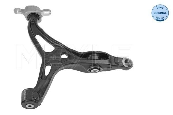 MEYLE 016 050 0078 Suspension arm ORIGINAL Quality, with rubber mount, Lower, Front Axle Right, Control Arm, Cast Steel