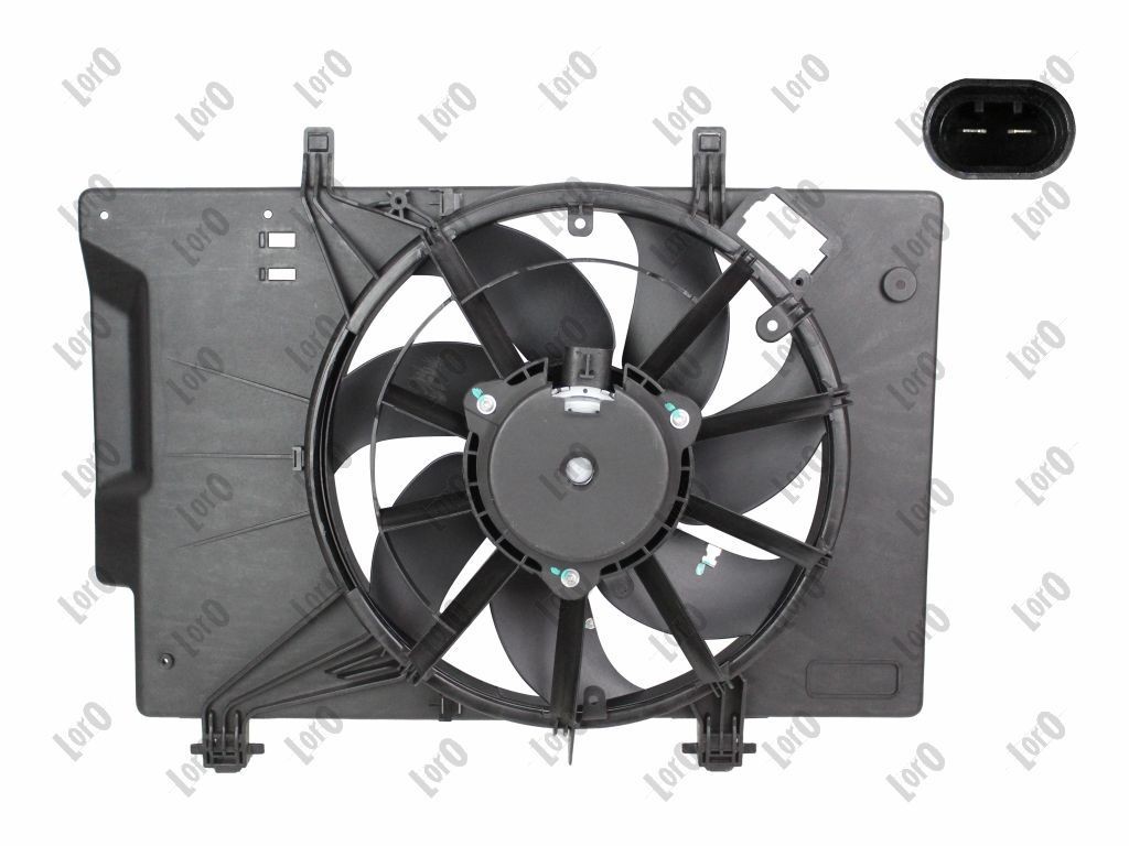 ABAKUS 017-014-0003 Radiator cooling fan Ø: 345 mm, 219W, with radiator fan shroud