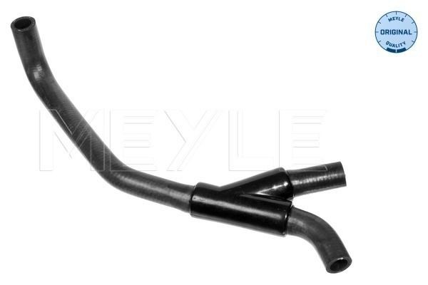 019 501 0035 MEYLE Coolant hose MINI Upper, EPDM (ethylene propylene diene Monomer (M-class) rubber), without clamps, ORIGINAL Quality