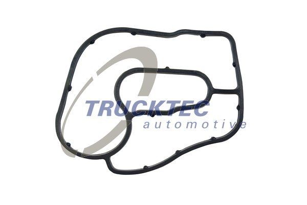 TRUCKTEC AUTOMOTIVE 0218142 Guarnizione, carter filtro olio MERCEDES-BENZ Classe C Sedan (W204) C 350 CDI (204.022) 224 CV Diesel 2010