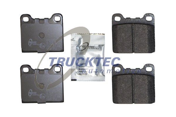 Original TRUCKTEC AUTOMOTIVE Brake pad set 02.35.131 for OPEL KADETT