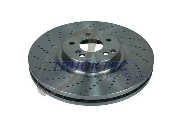 TRUCKTEC AUTOMOTIVE Front Axle, 360x36mm, 5x112, perforated/vented Ø: 360mm, Num. of holes: 5, Brake Disc Thickness: 36mm Brake rotor 02.35.483 buy